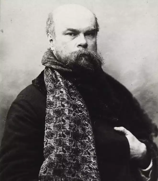 Photo portrait de Paul Verlaine