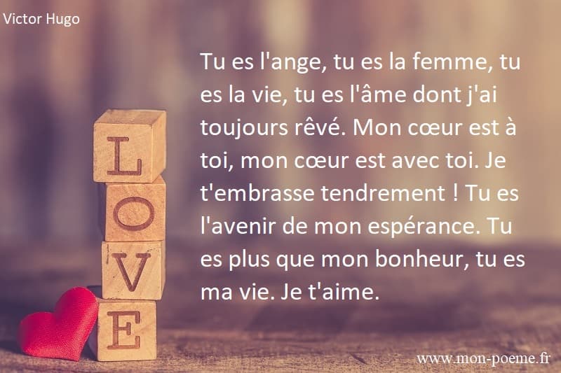 Lettre D Amour Victor Hugo A Leonie Biard
