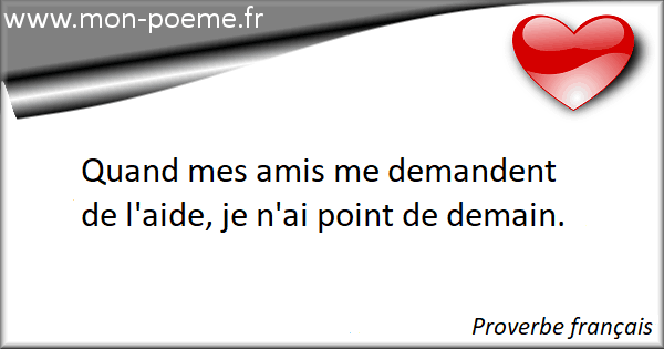 27 Proverbes Sur Aide De France Et Du Monde