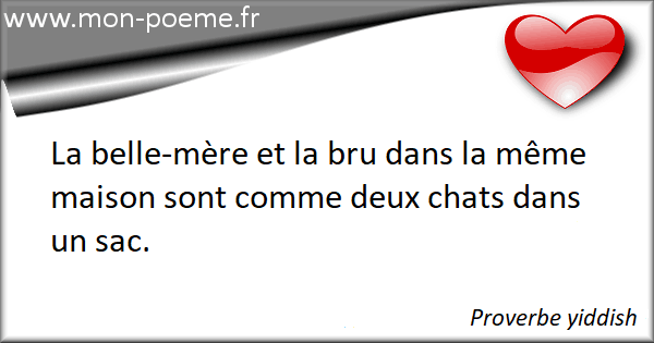 34 Proverbes Sur Belle Mere De France Et Du Monde