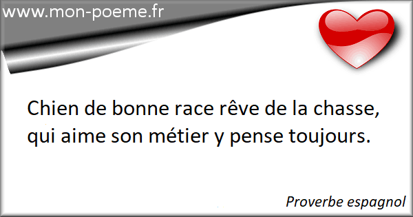 Les proverbes chasse chasseur