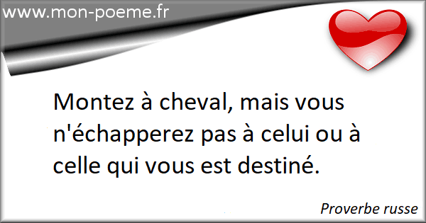 25 Proverbes Sur Destinee De France Et Du Monde