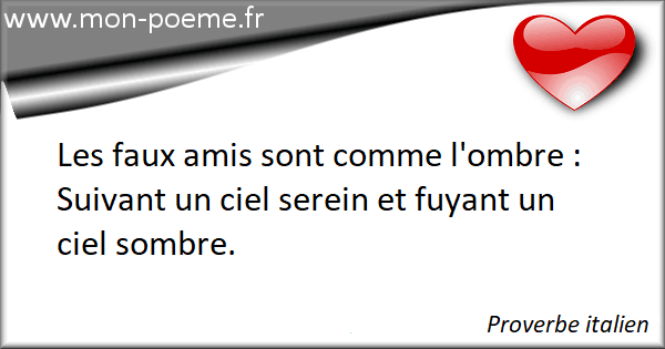 Proverbe Faux Amis 45 Proverbes Sur Les Faux Amis