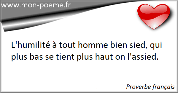 19 Proverbes Humilite De France Et Du Monde