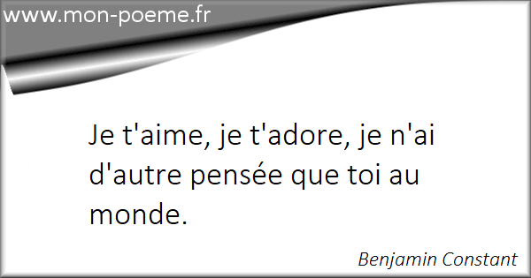 Les Citations Celebres De Benjamin Constant