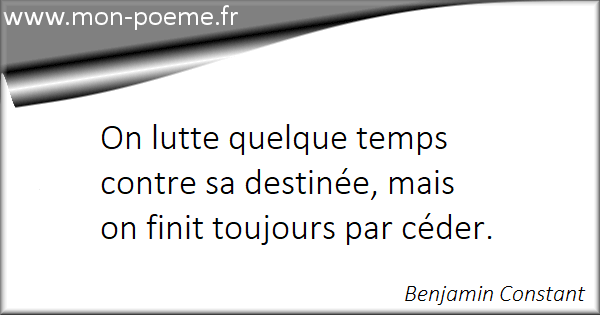 Les Citations Celebres De Benjamin Constant