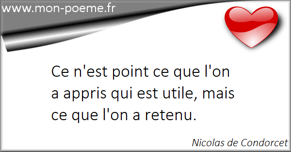 Les Citations Celebres De Nicolas De Condorcet