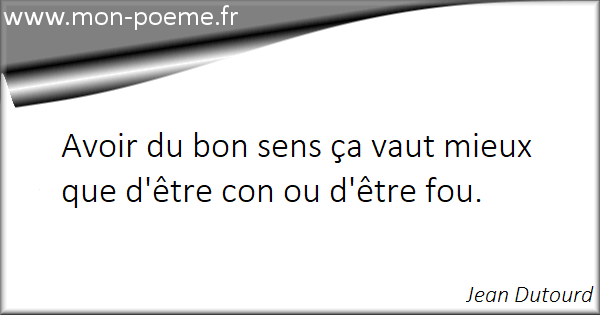 Les Citations Sur Le Bon Sens