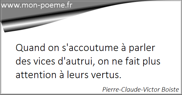 Les Citations Sur Les Vices Et Les Vertus