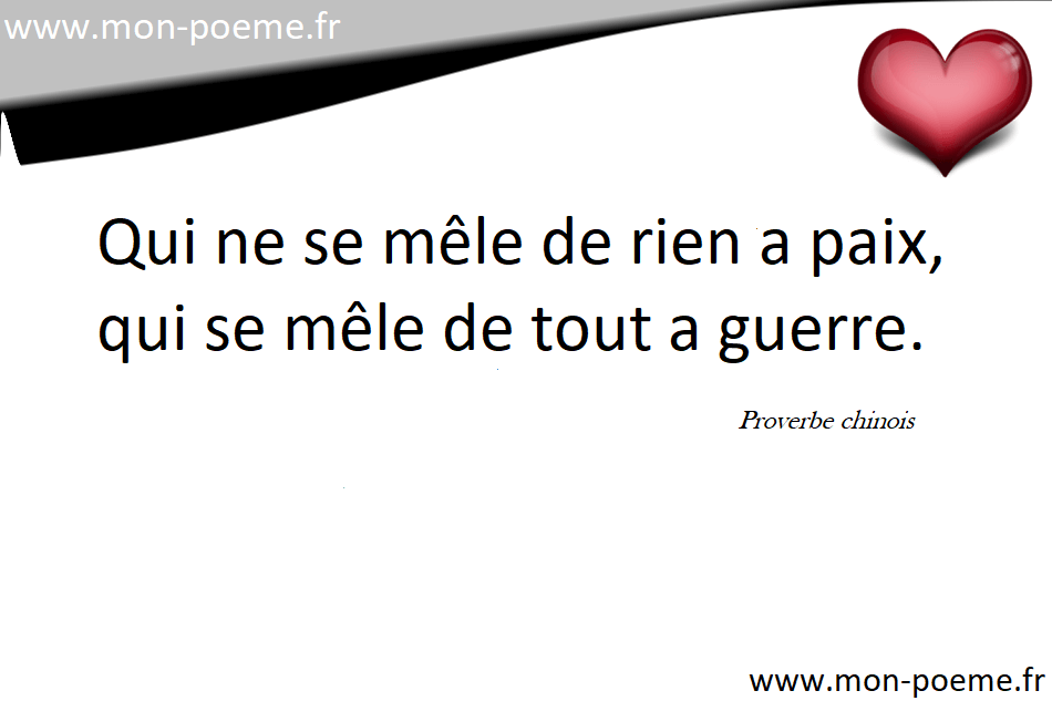 Proverbes Chinois 79 Proverbes De La Chine